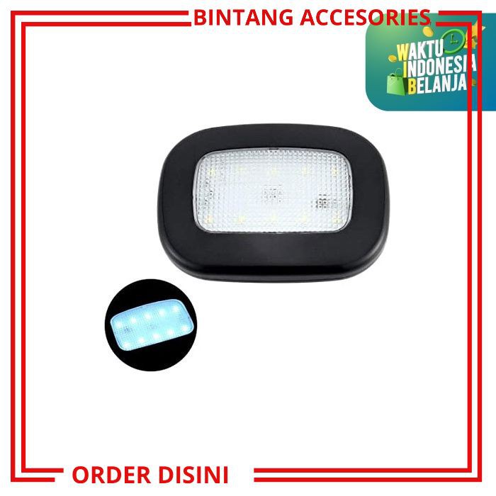 W554 LAMPU TEMPEL MAGNET PLAFON MOBIL LAMPU EMERGENCY LAMPU AKSESORIS VARIASI MOBIL