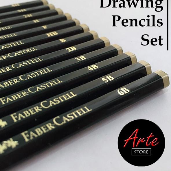 

Importir Resmi Pensil Gambar - Faber Castell Graphite Pencil Set isi 12 / 14 / 16 pcs