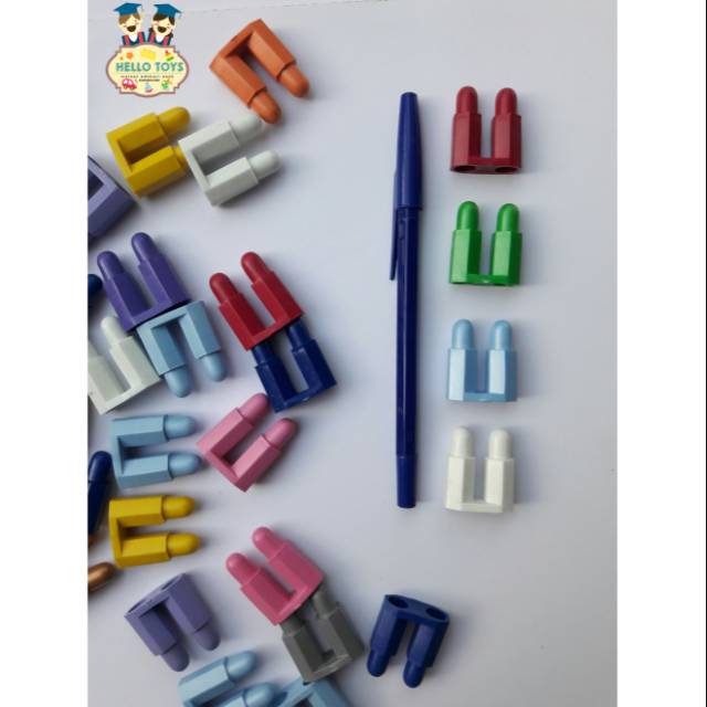 [GROSIR] lego bombik ROKET besar premium grade (1 kg) | montessory toys