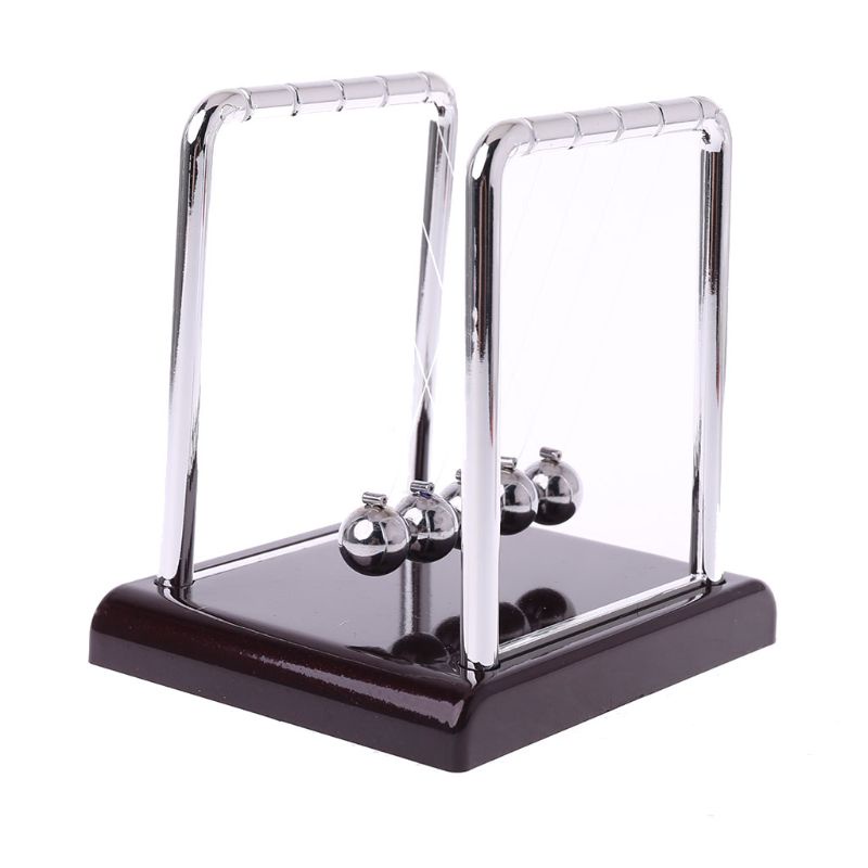 Mary Cradle Steel Newton's Balance Physics Science Pendulum Fun Desk Mainan Hadiah