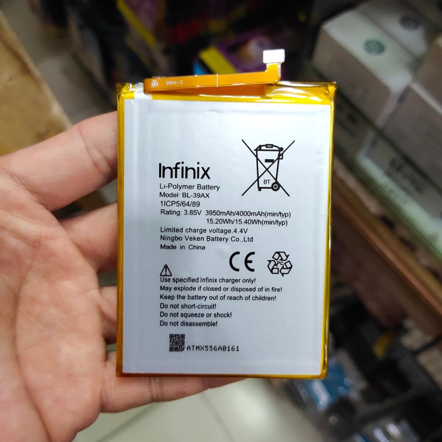 INFINIX X5514 / X5515 / BL-30VX , BL-39GX / HOT S3 , BL-39LX / X652 / X653 , x557 hot 4 max lite BL-39AX BL39AX baterai battery battle