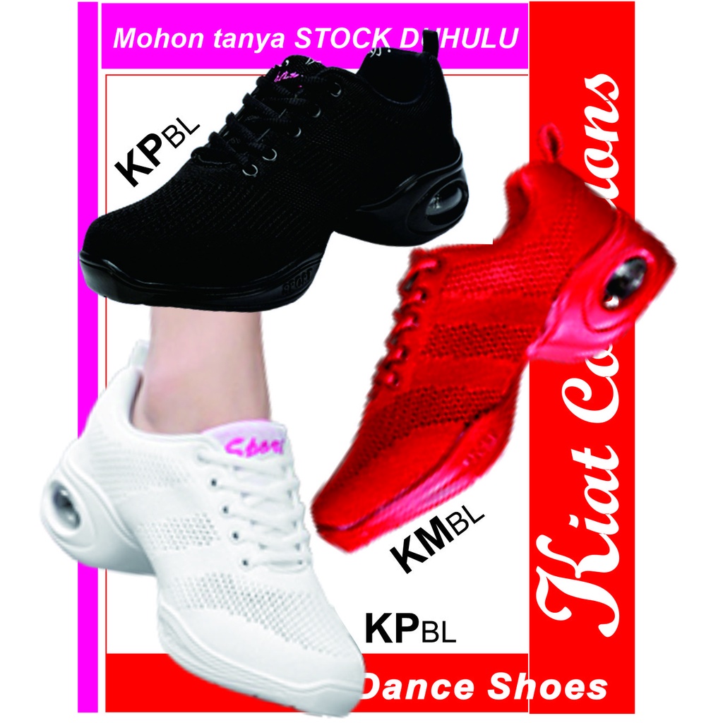 SEPATU WANITA KETS BL SNEAKERS LINE DANCE TARI MENARI DANSA JOGING OR  LARI  SENAM  SHUFFLE DANCE