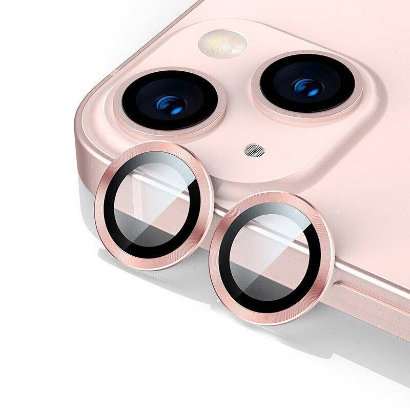 Pelindung Lensa Kamera Belakang Bahan Metal Untuk iPhone 13 Pro Max Mini 13