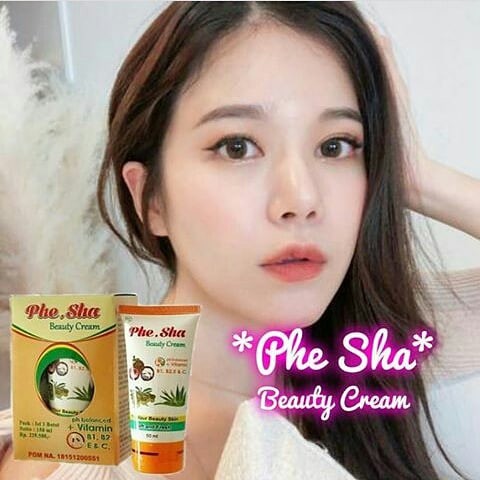 Phe Sha Beauty Cream Perawatan Penghilang Jerawat Alami 100% ORIGINAL [ECER]