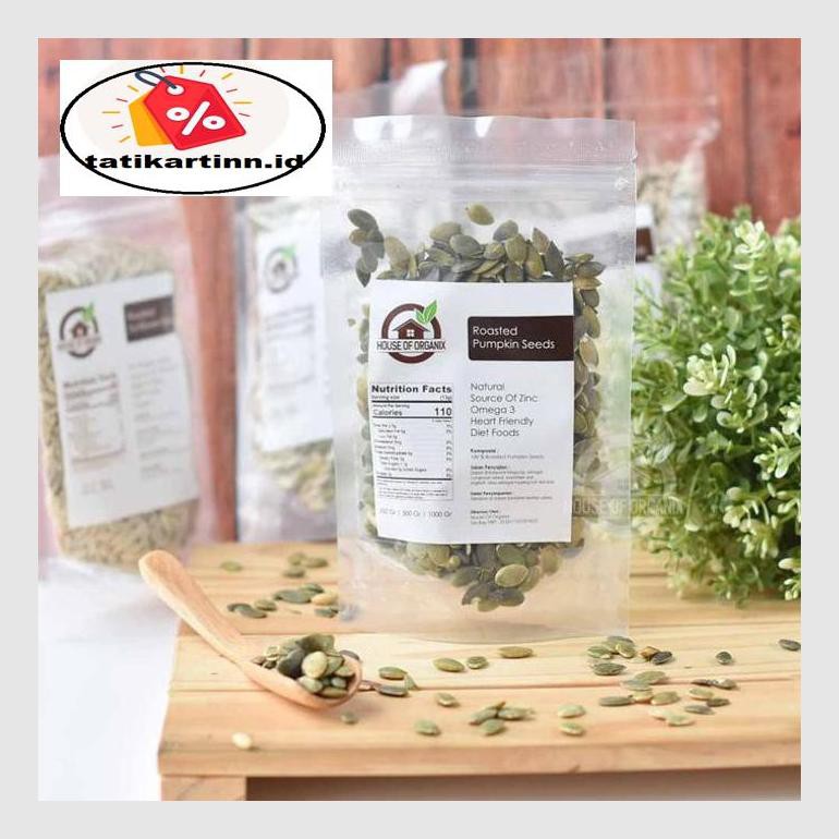 

S50Tat Roasted Pumpkin Seeds ( Biji Labu Panggang ) - 500 Gr Atr05Ytt