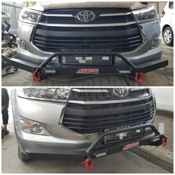 TANDUK DEPAN BUMPER BESI - TOYOTA KIJANG INNOVA REBORN - RHINO BAR