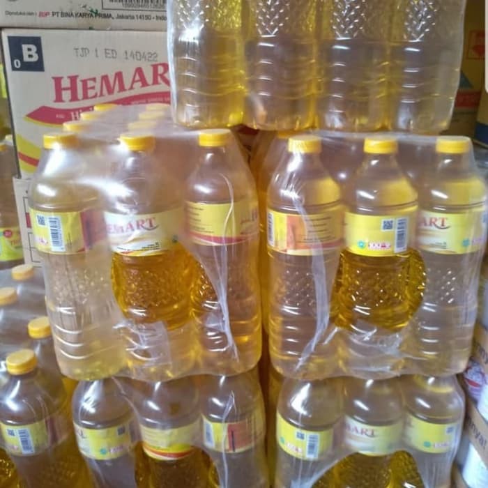 Minyak Goreng Hemart Kemasan Botol 1l Perdus Isi 12 Pcs Indonesia