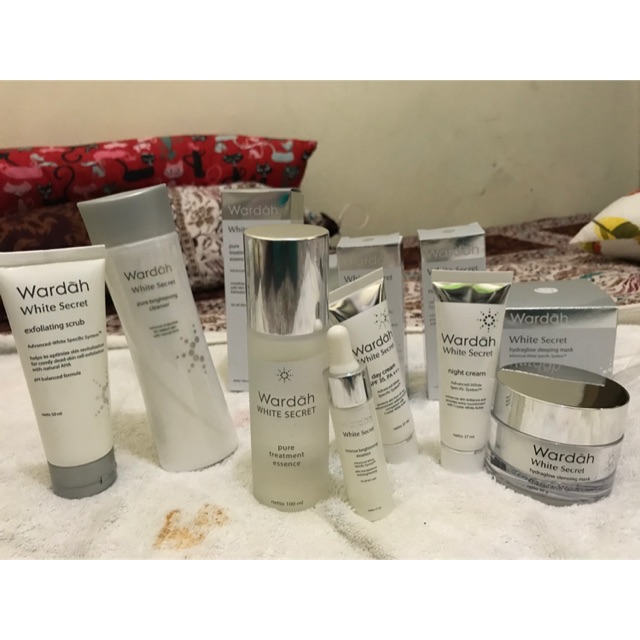 Preloved Wardah White Secret Set