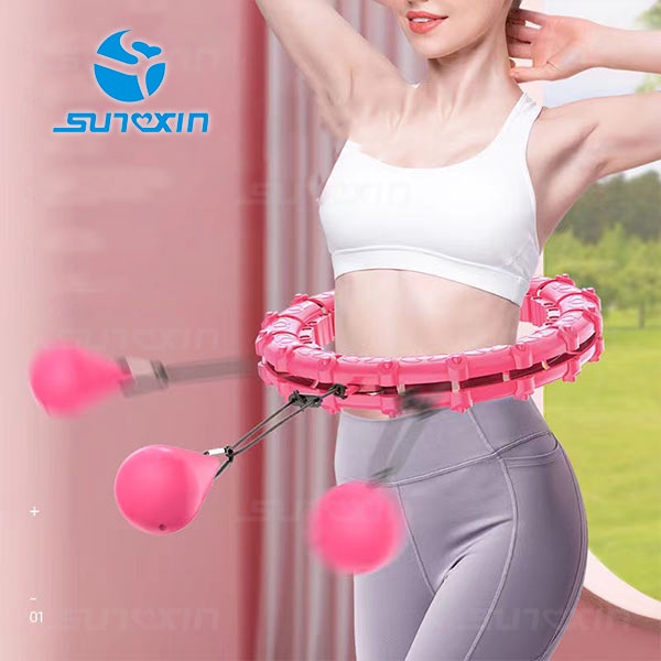 SUNXIN- HulaHoop Smart 24 Knots / Hula Hoop Ring / Hula Hoop Olahraga Di Rumah-1
