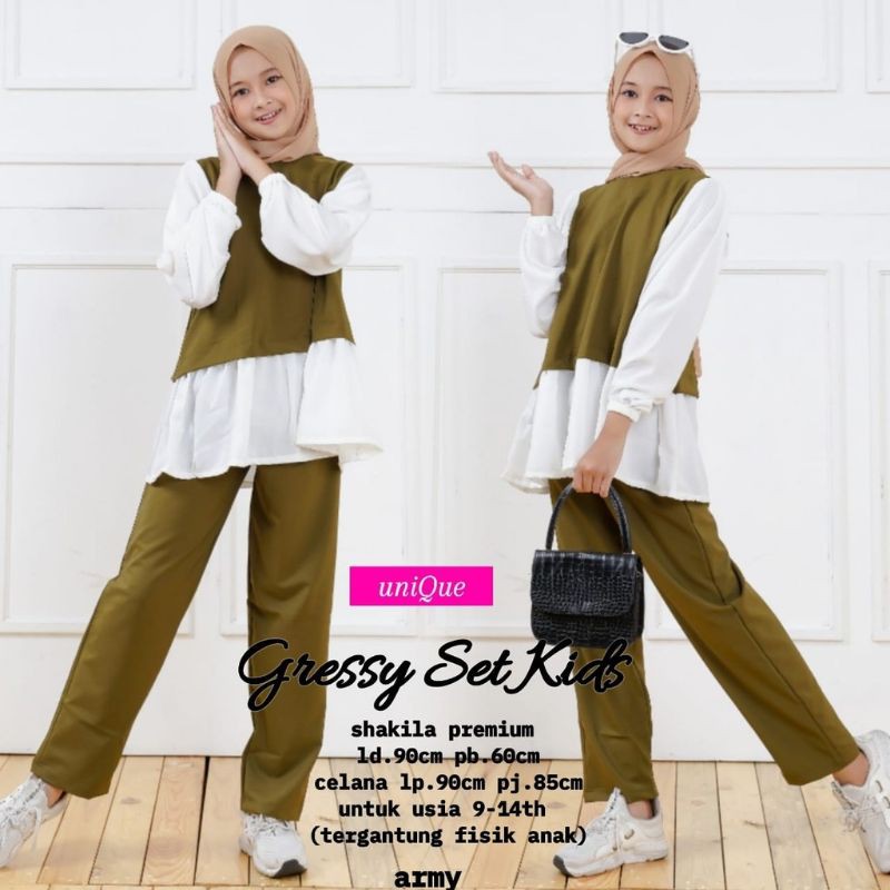 gressy set kids by unique