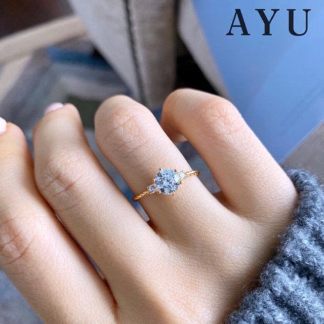 AYU Gold - Trilogy Ring / Cincin Mata
