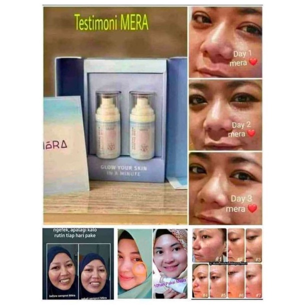 MeRa Crystal Glow Essence Mist 𝐰𝐢𝐭𝐡 𝐄𝐜𝐭𝐨𝐢𝐧⁣