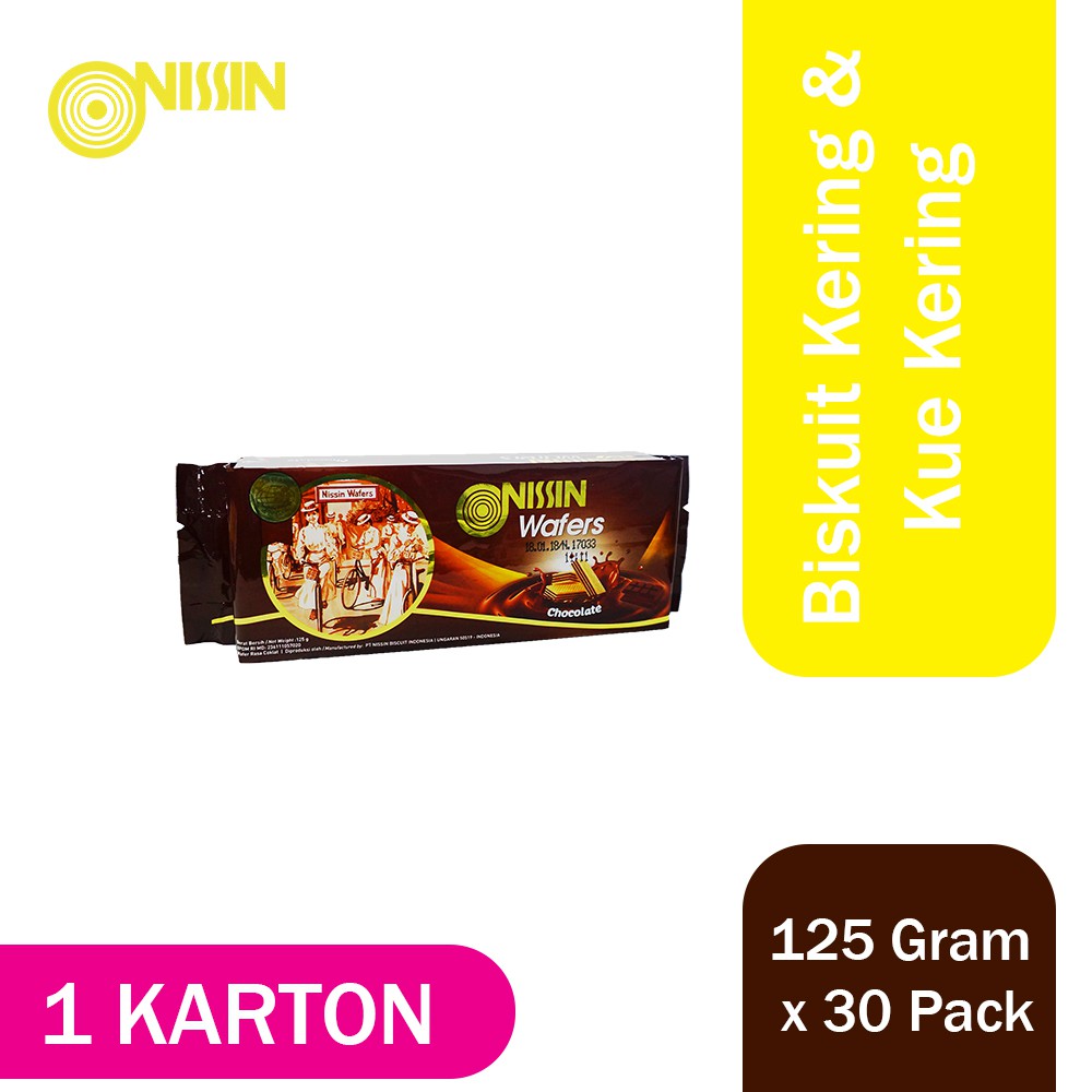 

Wafer Chocolate 125 gr 1 Karton