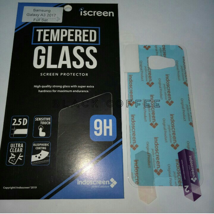 Tempered glass samsung A3 2017 tempered glass iScreen bening