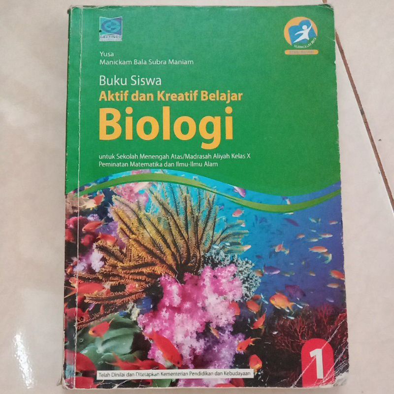 Buku Biologi Kelas 10 Grafindo Kurikulum 2013