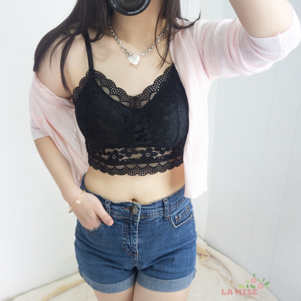 Brenda Bralette La Mise / lingerie daleman atasan wanita Tank top Bra / Sexy Bra