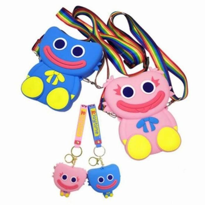 Tas Dompet Koin Huggy Wuggy Kissy Missy Playtime