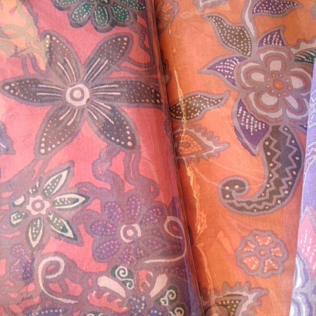 Kain Batik Soft Pelangi- Kain Batik Pekalongan- Kain Batik Katun- Kain Batik Pastel- Kain Batik