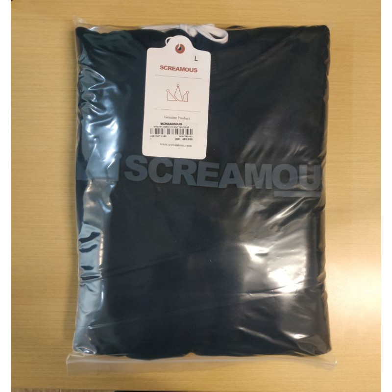 Screamous PULLOVER HOODIE LEGEND NAVY ON NAVY BLUE Original