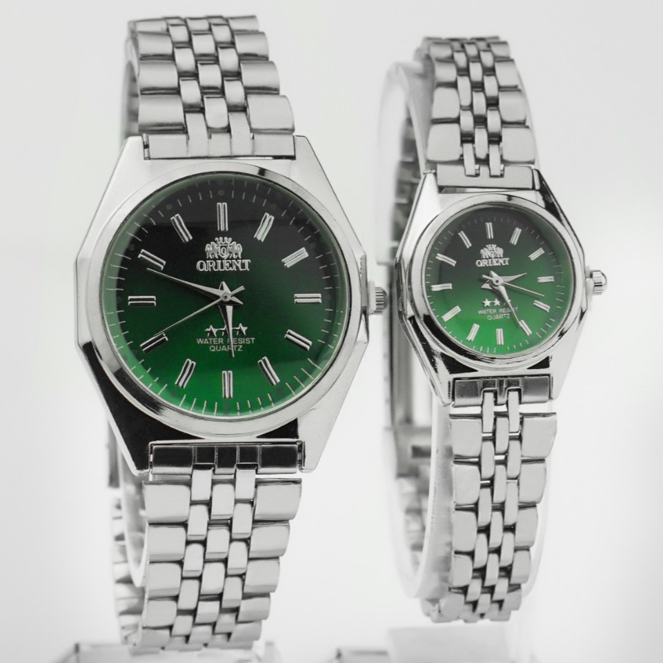 PA JAM TANGAN COUPLE MURAH ORIENT STAR RANTAI PREMIUM PRIA WANITA GROSIR ARLOJI OR001