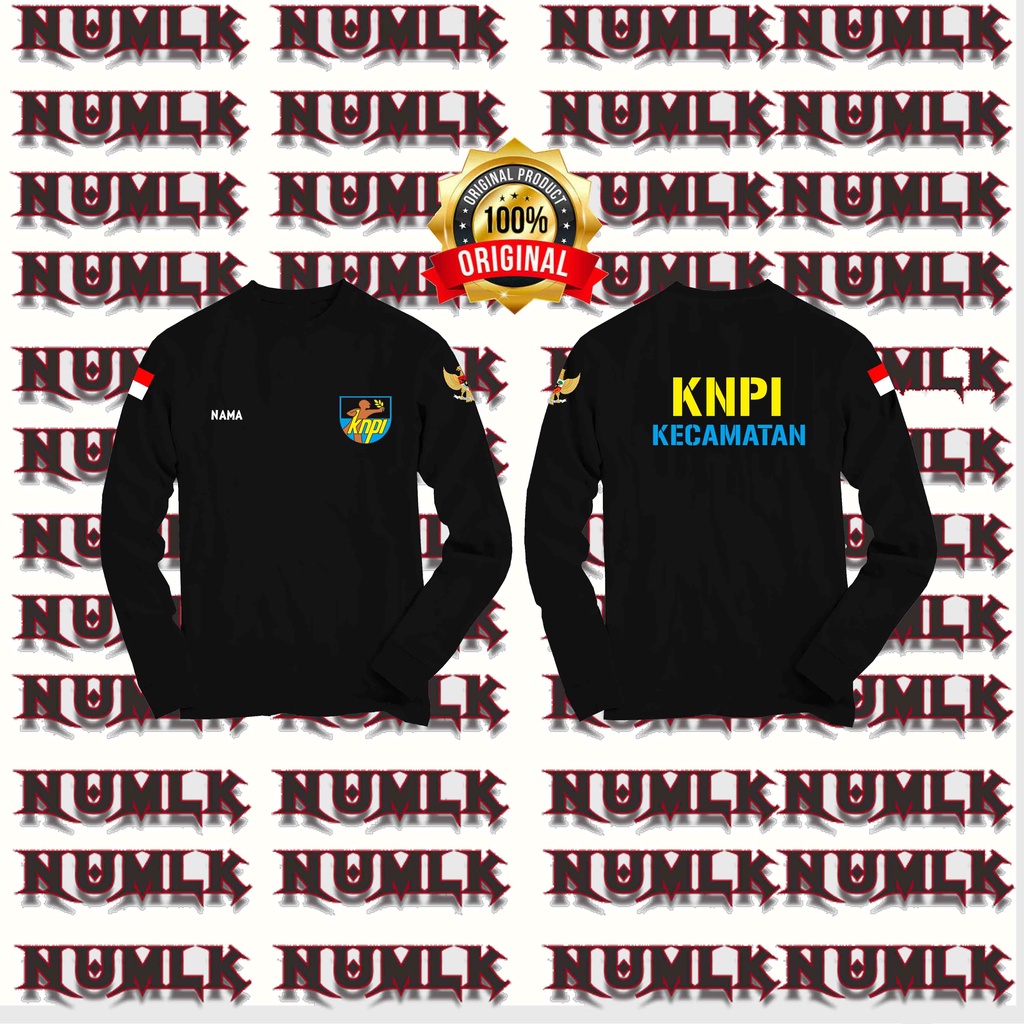 BAJU-KAOS LENGAN PANJANG KNPI / DESAIN SUKA SUKA