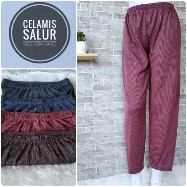 CELANA SILMA SALUR PANJANG MURAH (ADA SAKU) - Legging Celamis Teresa Inner Pants Aladin