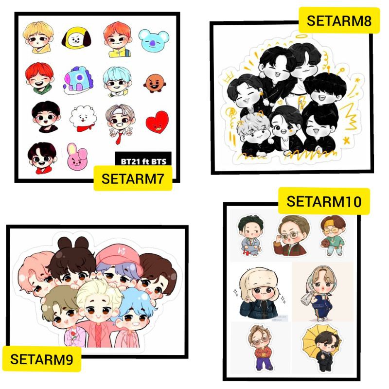 Tato Jungkook / Tato BTS / Tato Army / Tato Korea / Stiker Tato / Tato Temporer / Tato Suga