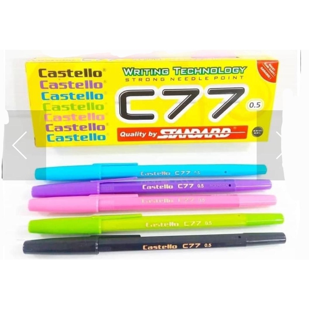 Pena / Pulpen Standard C77 Pastel