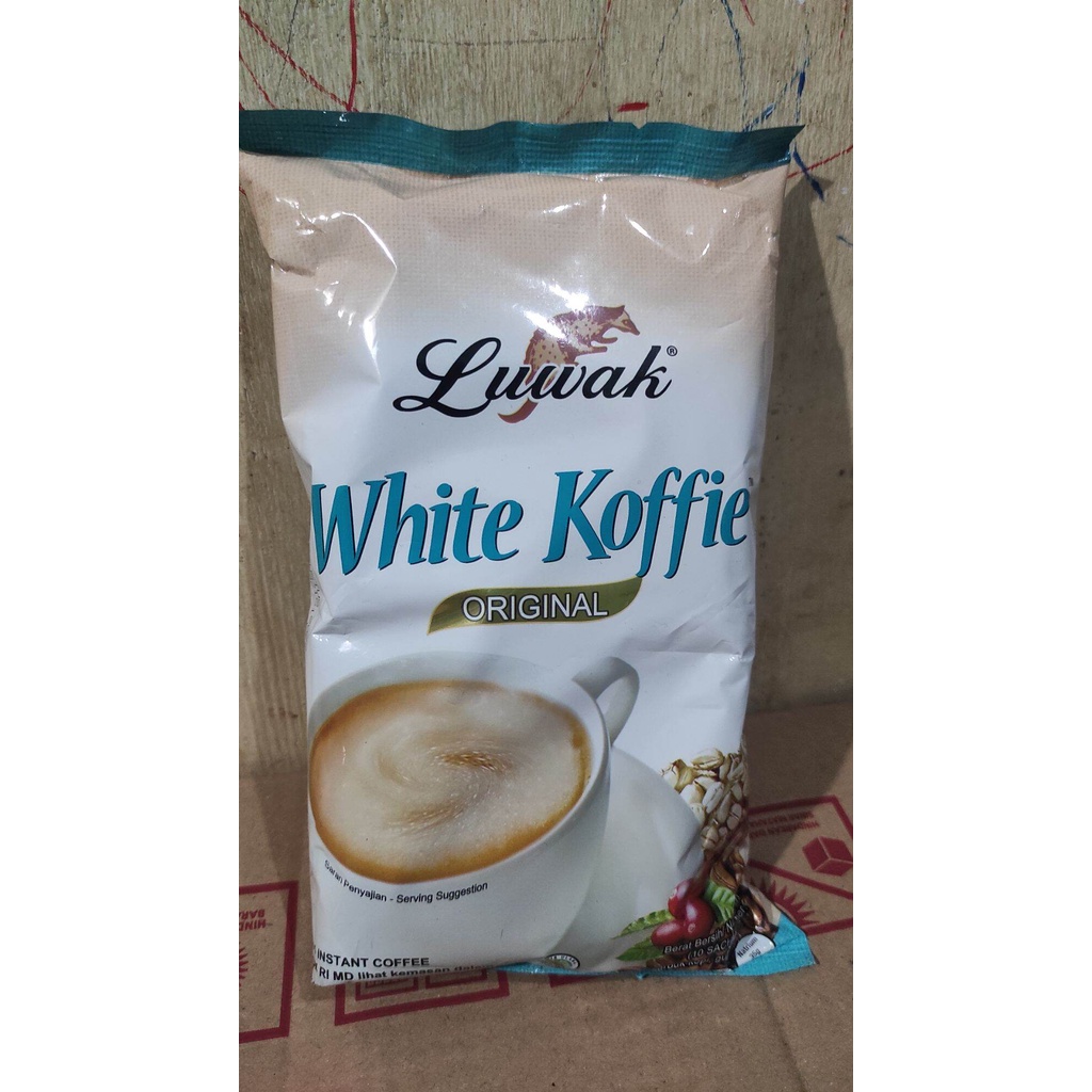 

luwak white coffee isi 10pcs
