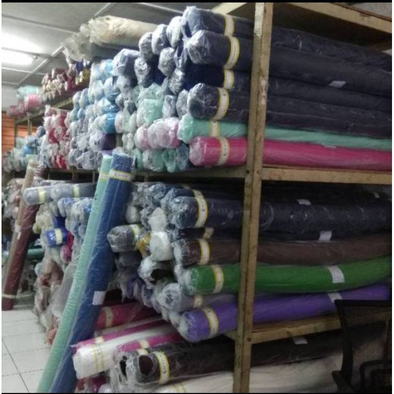 Kain Katun Rayon Viscose Kahatex Rollan