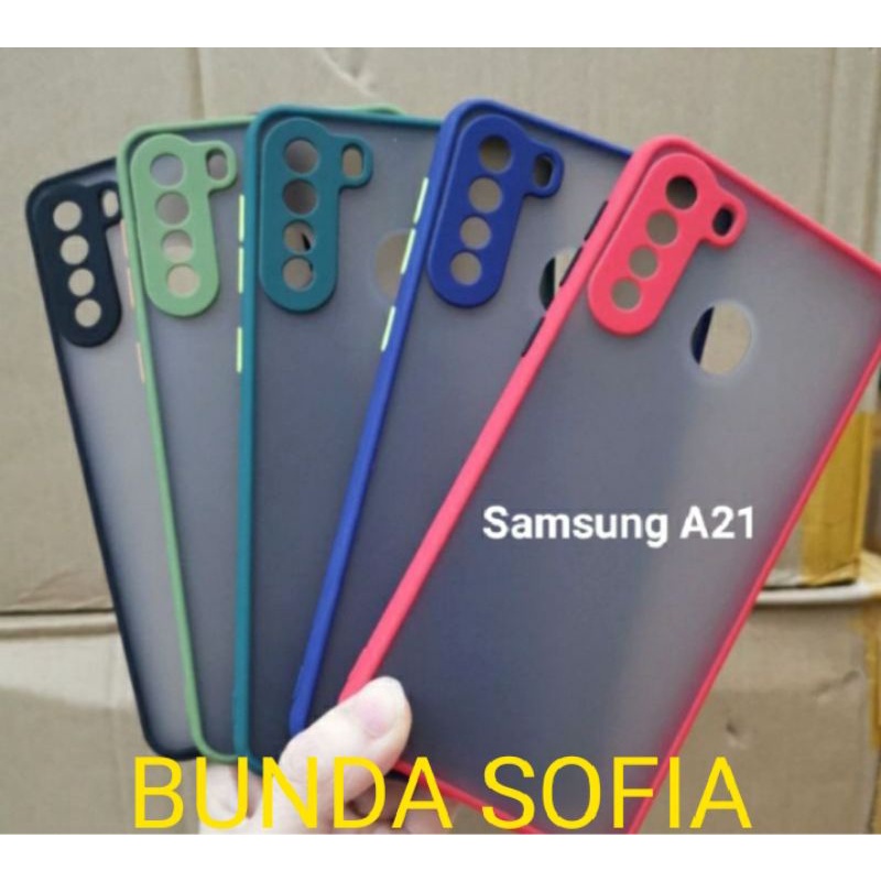 SLIKON/CASE SOFT SAMSUNG A21 MY CHOICE CASE