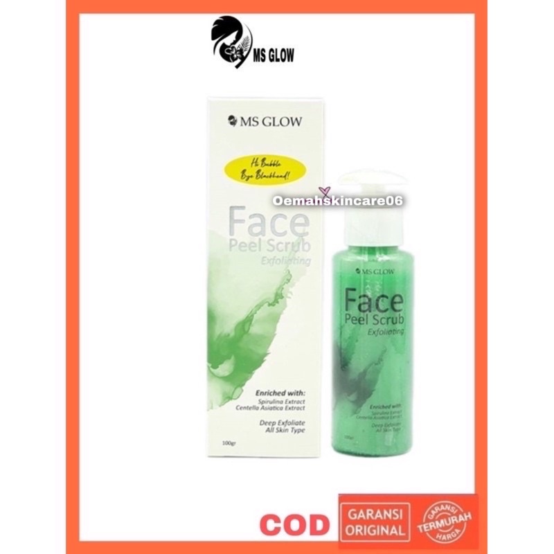 MS GLOW FACE PEEL SCRUB