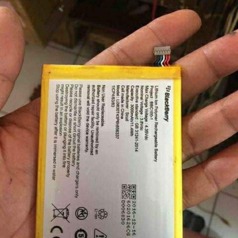 batre bekas blackberry aurora ori copotan no minus