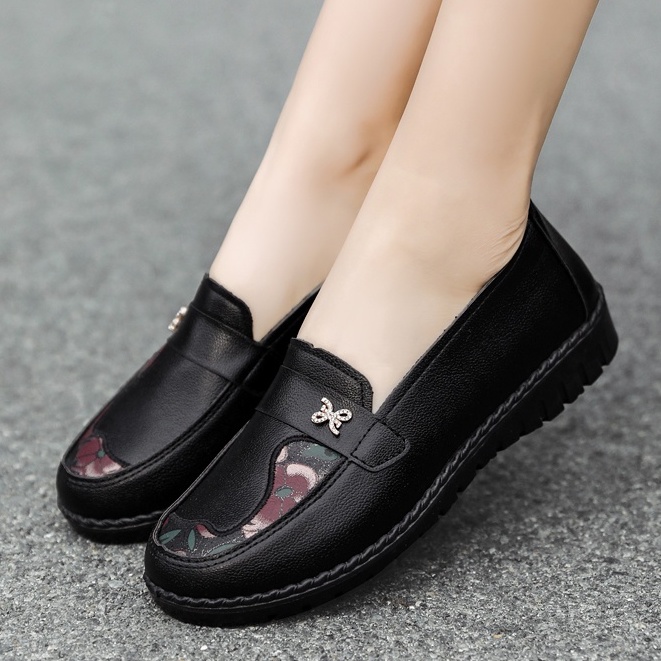 Sepatu Flats Wanita Loafer Import Sepatu Kerja Wanita