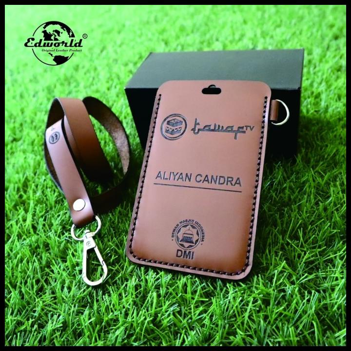 

BEST SELLER !!! ID CARD HOLDER - KULIT SAPI ASLI 2 SLOT CARD TERLARIS
