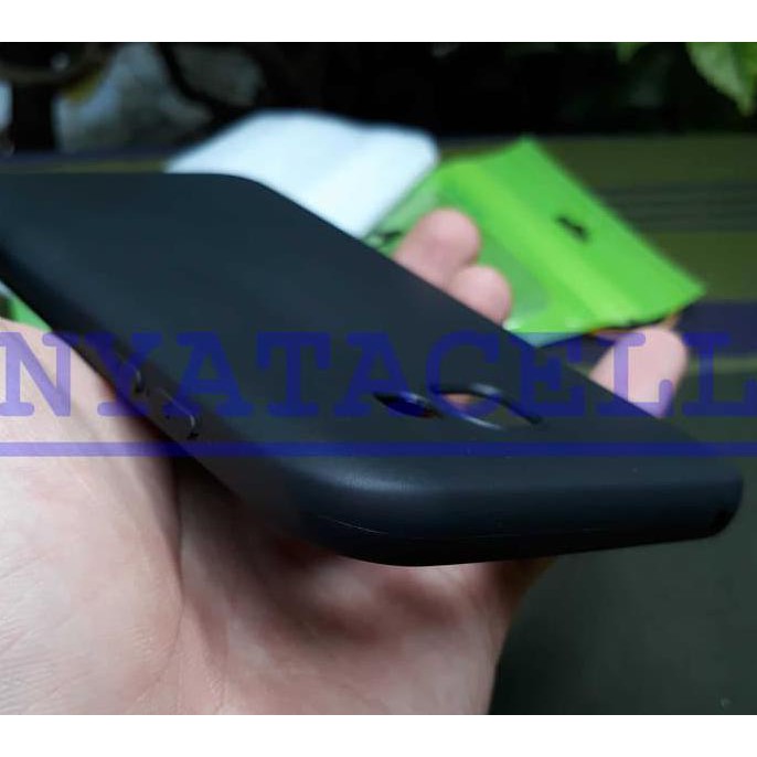NEW CASE MATTE SAMSUNG A7 2017 SOFT BLACK ANTI MINYAK SOFTCASE/JELLY A720 MILENIA