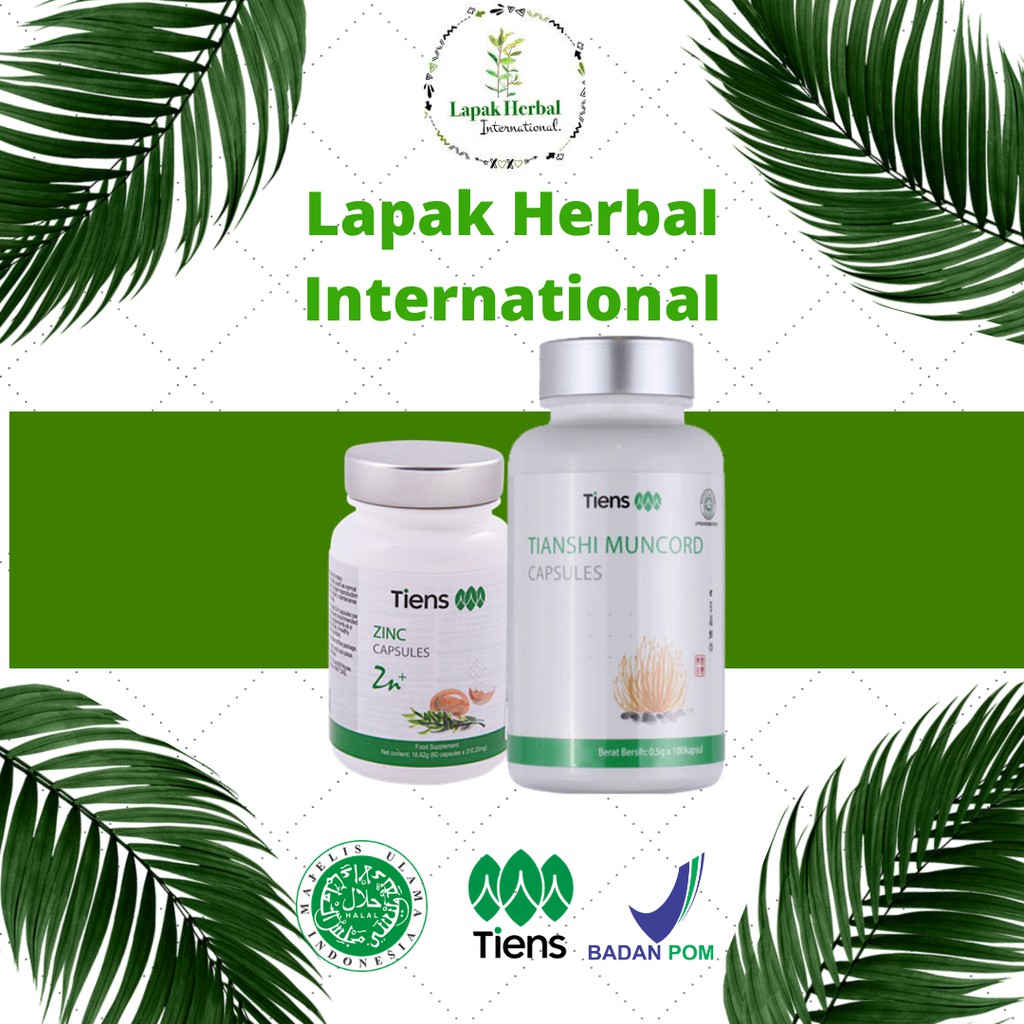 Tiens Paket Stamina Pria Herbal 100% Original