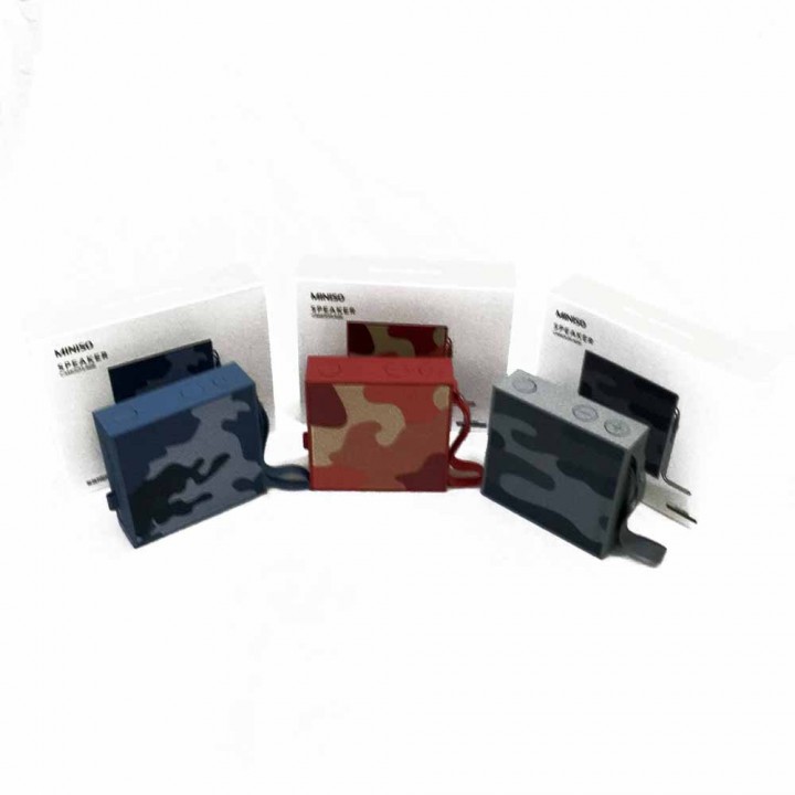 Speaker Bluetooth-MINISO Bluetooth Mini Speaker Camouflage - BT155