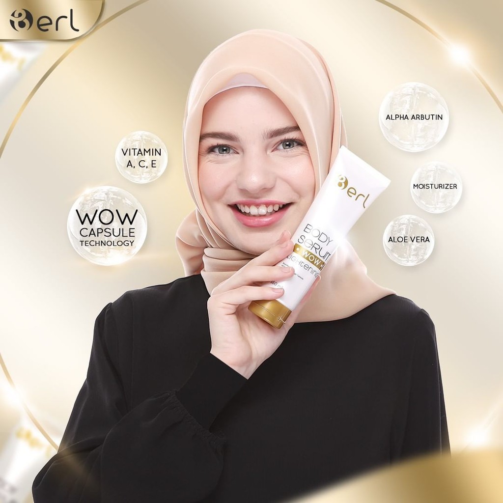 B Erl Body Serum Perawatan Kulit Kering Kulit Kusam Garansi Original