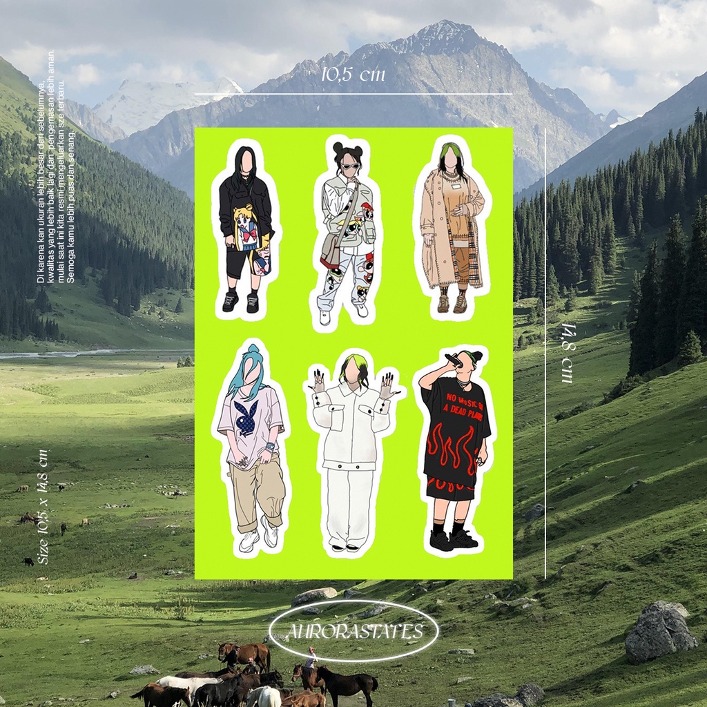 

Stiker Aesthetic | Stiker Aesthetic Billie Eilish | Stiker Hp | Stiker Billie Ellish