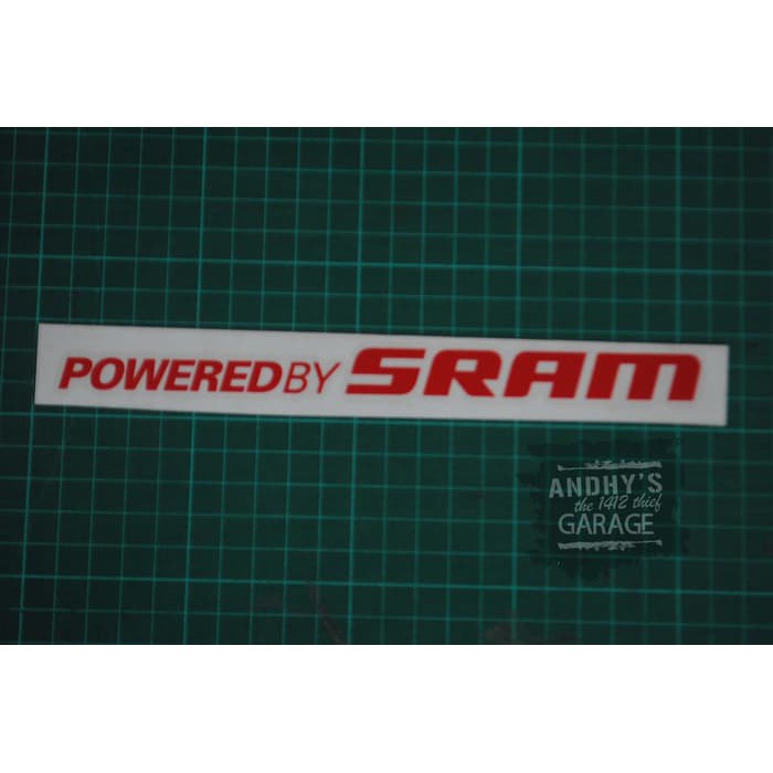 

Sticker / Stiker Powered By Sram