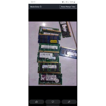 Ram laptop ddr2 2gb