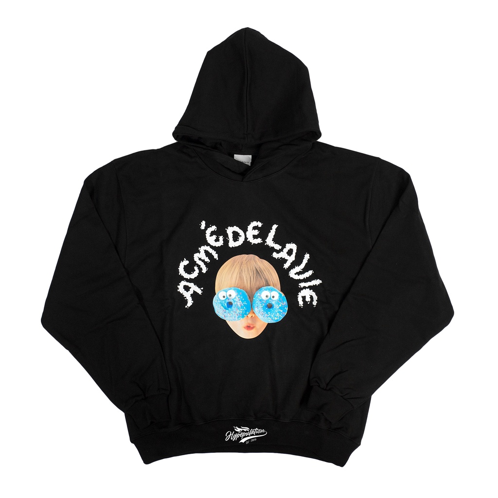Acme De La Vie ADLV - Double Blue Donut Boy Black Hoodie