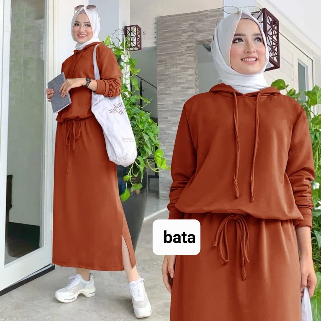 O2 Fashion /Set rok babyterry alexa  / bisa cod / stelan model terbaru / stelan pakaian muslim