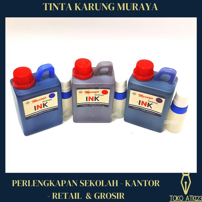 

] Tinta Karung Merk Muraya + Botol (500mL / 1/2 L)