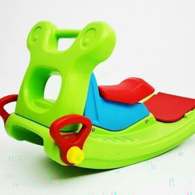 LABEILLE KC 502 FROGGY 2 IN 1 SLIDE & ROCKER