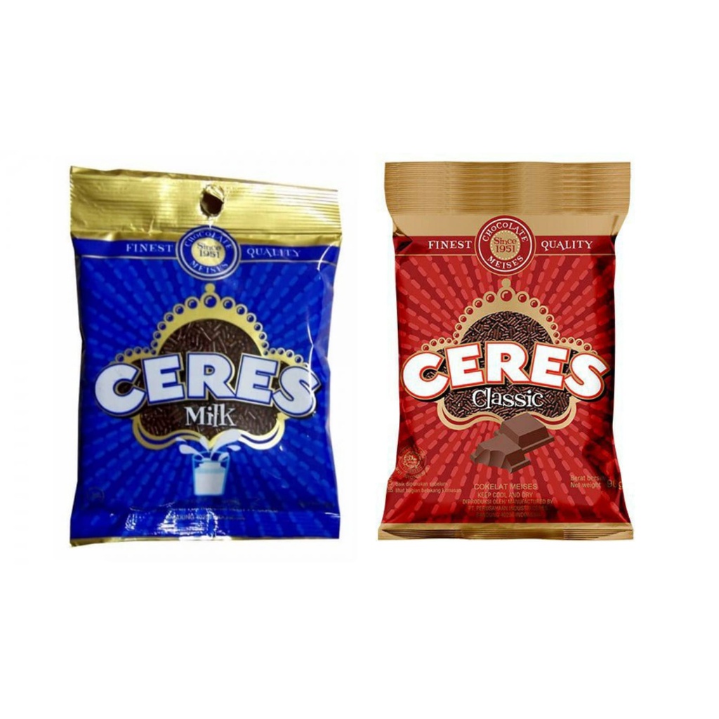 

Ceres Classic Mesis cokelat | Meses Ceres Milk 90g