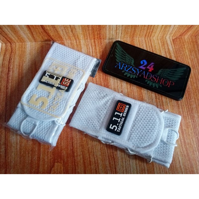 sarung hp 511 putih/polantas/provos /polisi militer /security /pkd