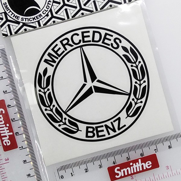 Stiker Mercedes Benz Logo Mercy Cutting Sticker aksesoris eksterior Mobil