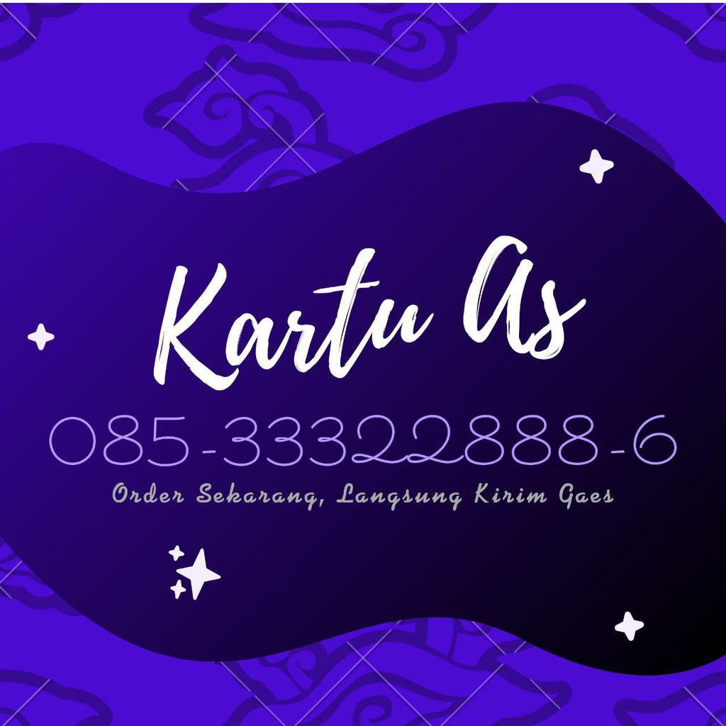 KARTU AS PERDANA CANTIK DOUBLE TRIPLE 333 888 MURAH